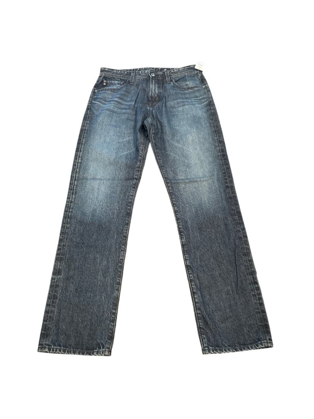 AG Adriano Goldschmied Slim Straight Jean 32x32.5 Casual Denim Minimalist Work